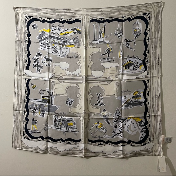 Tory Burch silk scarf
